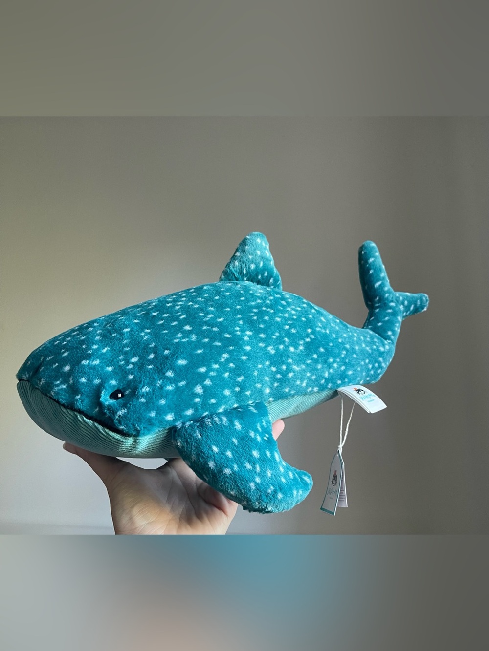 Jellycat Teal Whale Shark Plush